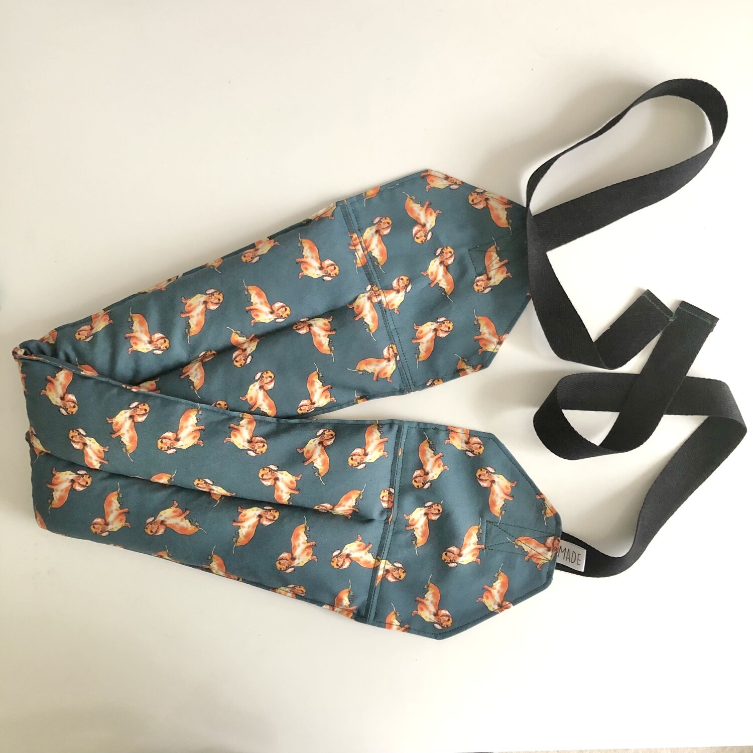Little Sausage Dogs - Wheat Heat Bag - Super Size with Ties