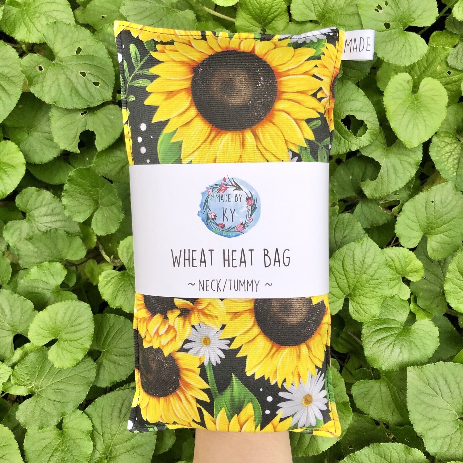 Cheerful Sunflowers - Wheat Heat Bag - Regular Size
