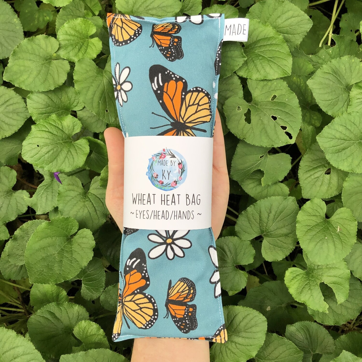 Butterflies & Daisies - Wheat Heat Bag - Mini Size
