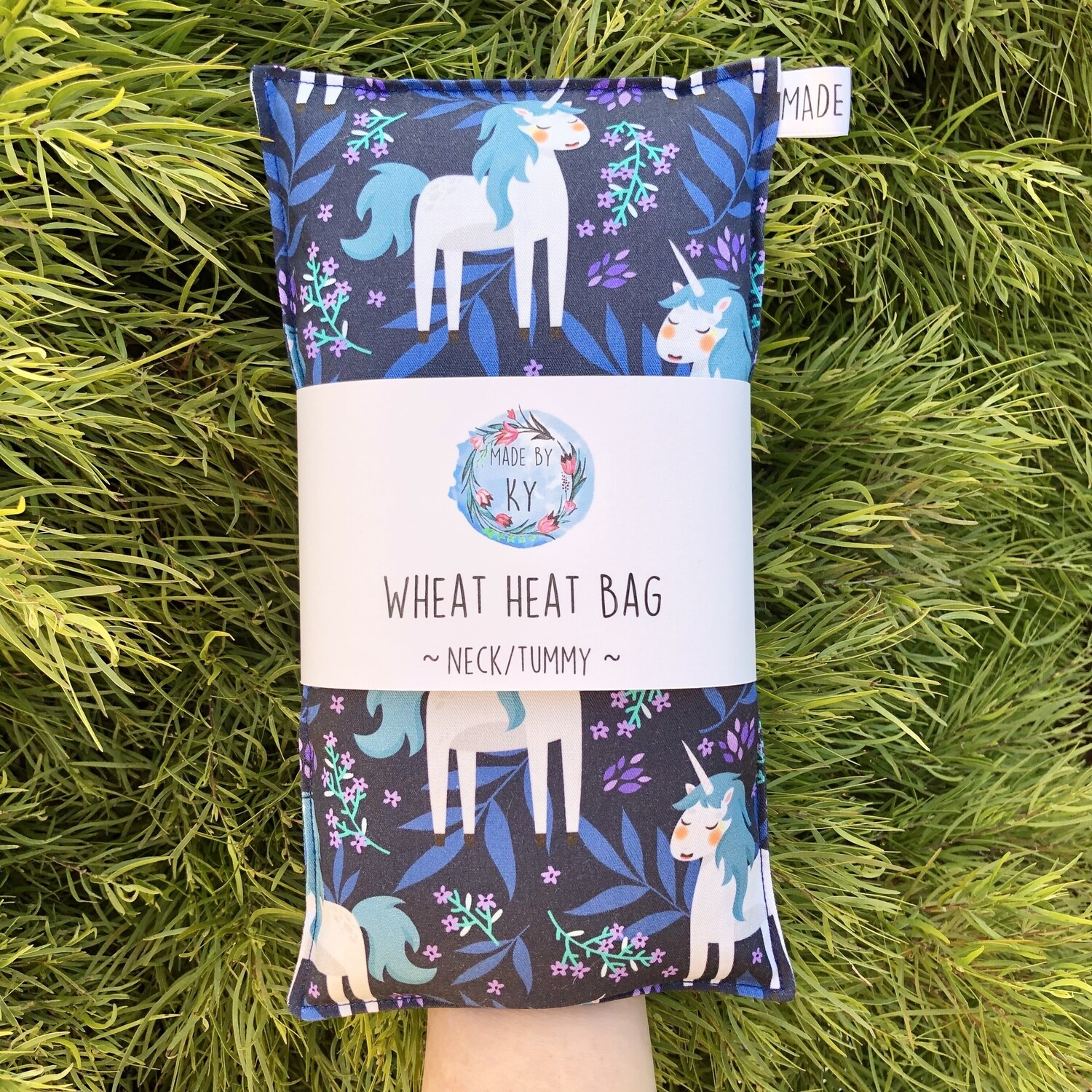 Happy Little Unicorns - Wheat Heat Bag - Regular Size