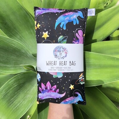 Space Dinos - Wheat Heat Bag - Regular Size
