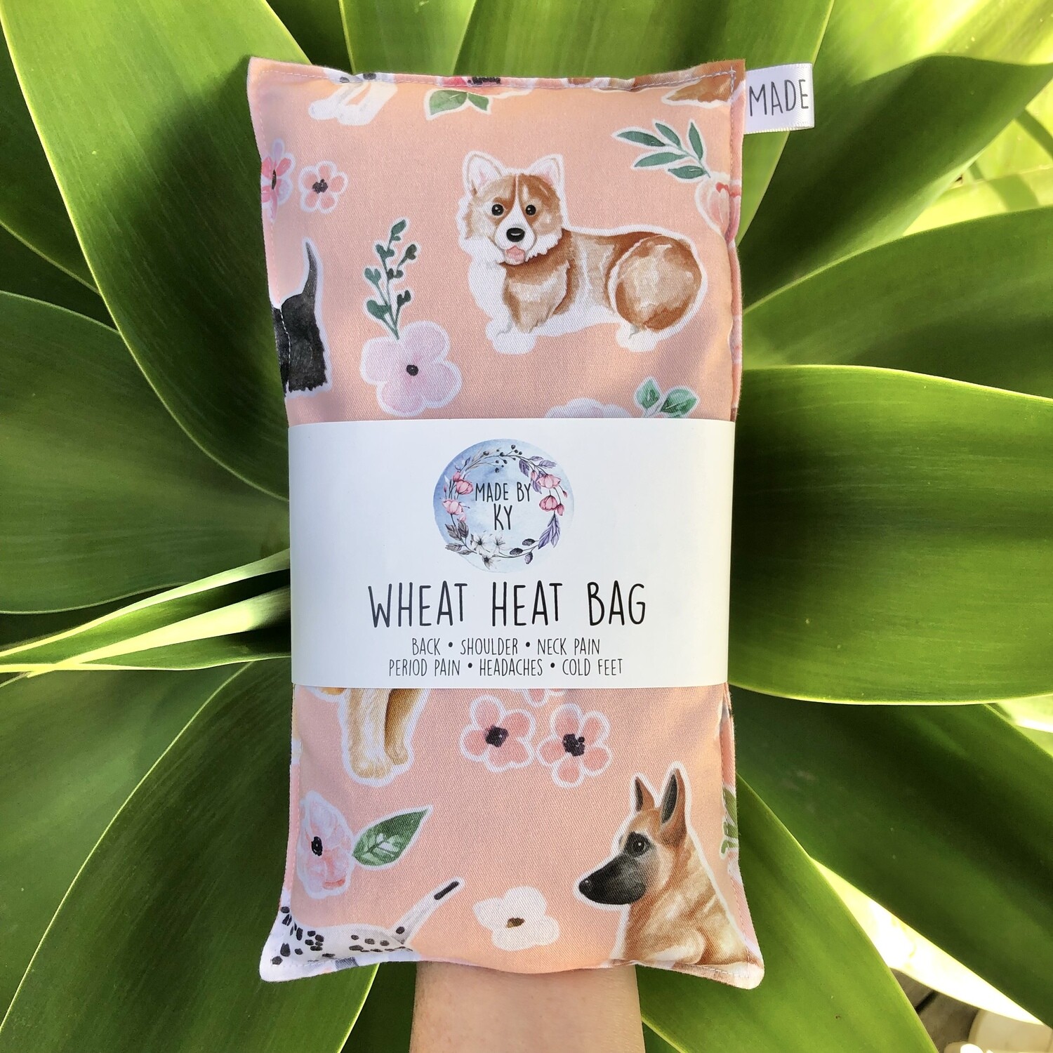 Puppers - Wheat Heat Bag - Regular Size