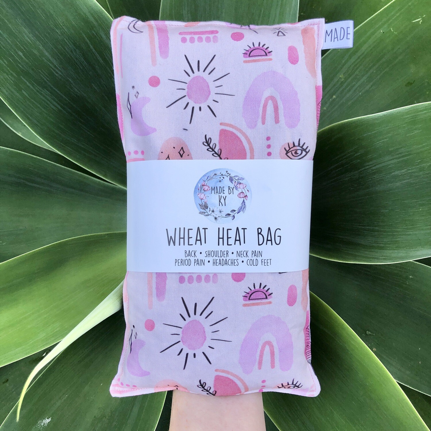 Spiritual Boho - Wheat Heat Bag - Regular Size