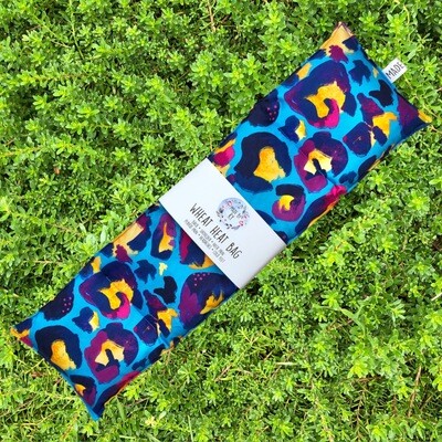 Electric Leopard - Wheat Heat Bag - XL Size