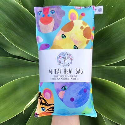 Zoo Friends - Wheat Heat Bag - Regular Size