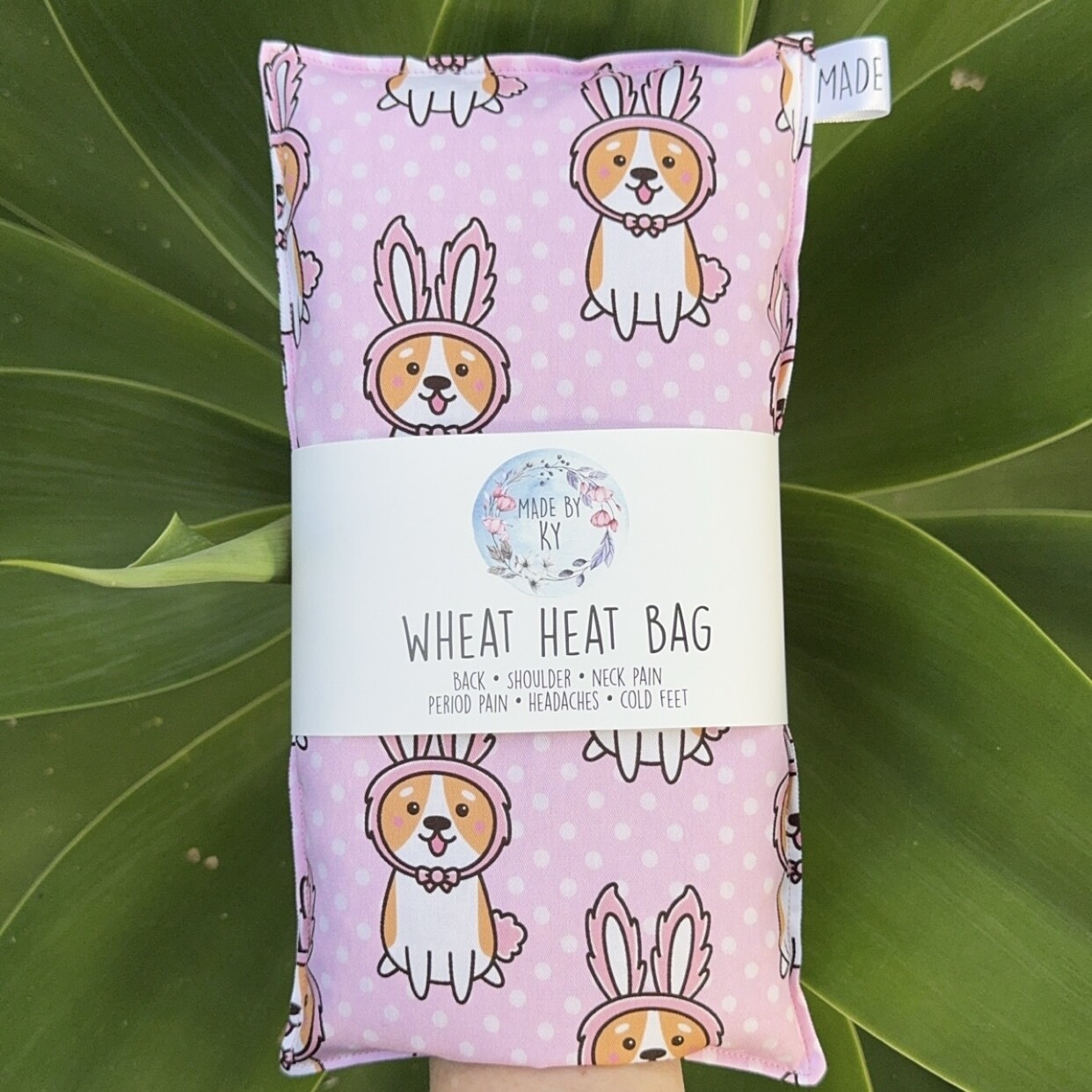 Corgi Bunnies - Wheat Heat Bag - Regular Size