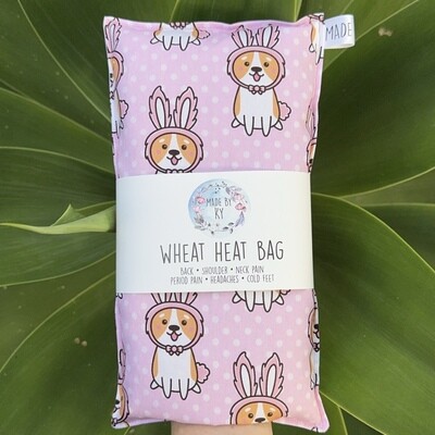 Corgi Bunnies - Wheat Heat Bag - Regular Size