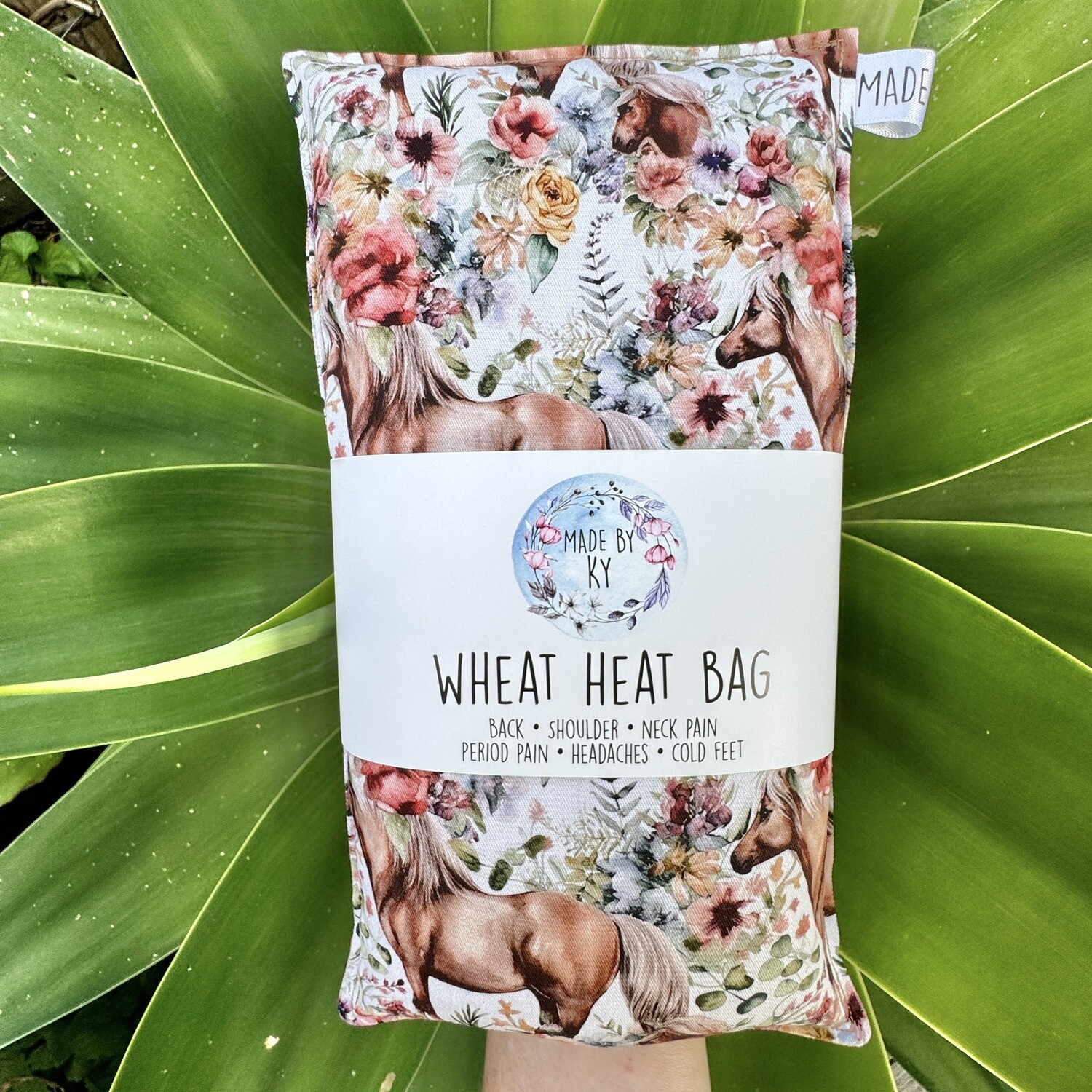 Beautiful Horses - Wheat Heat Bag - Regular Size