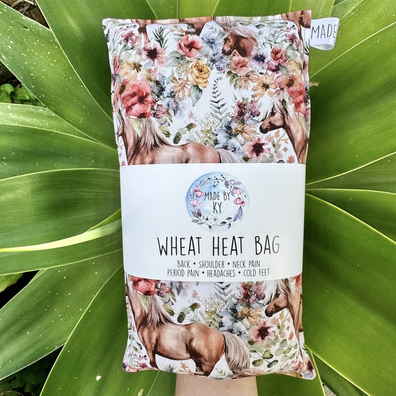 Beautiful Horses - Wheat Heat Bag - Regular Size