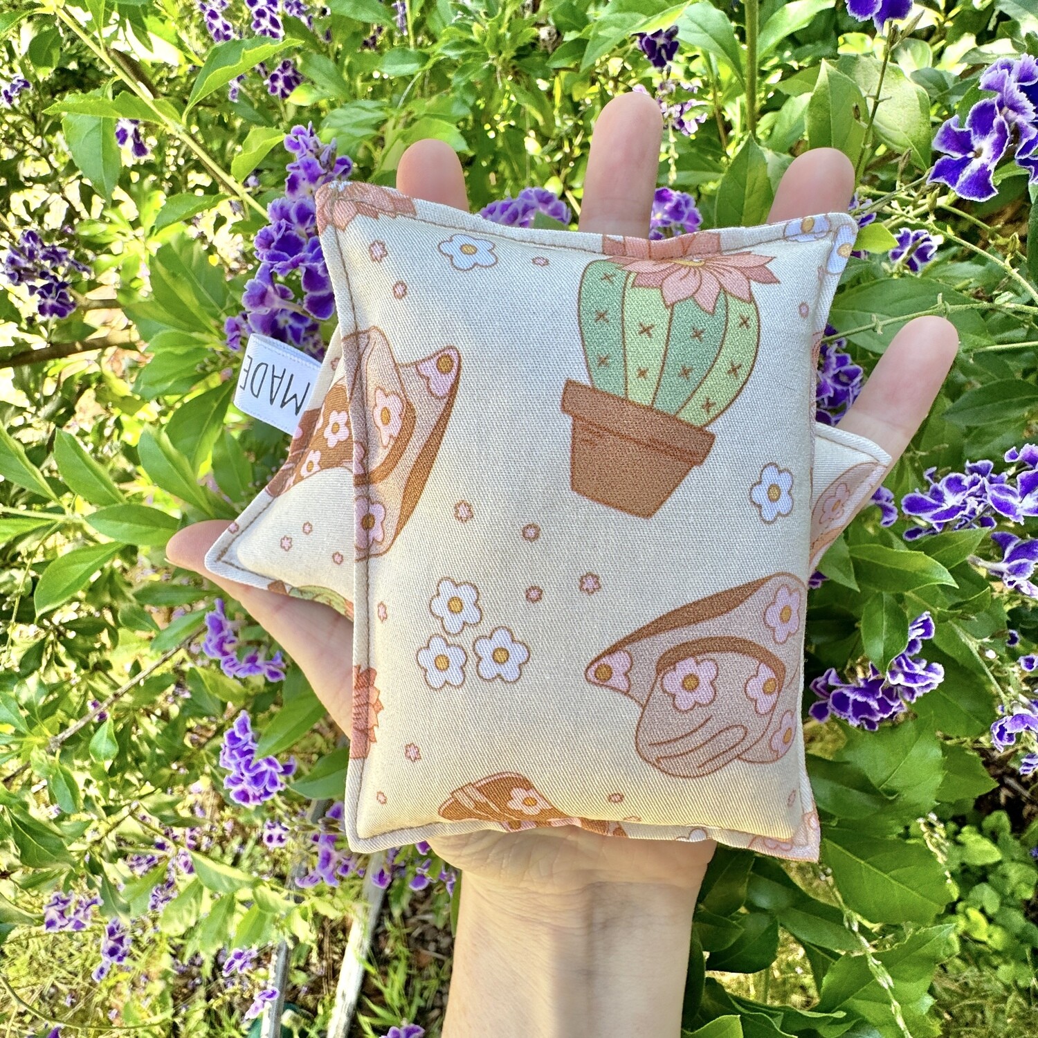 Boots &amp; Cacti - Wheat Heat Bag - Tiny Size