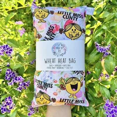 Swears - Little Miss C Floral - Wheat Heat Bag - Regular Size