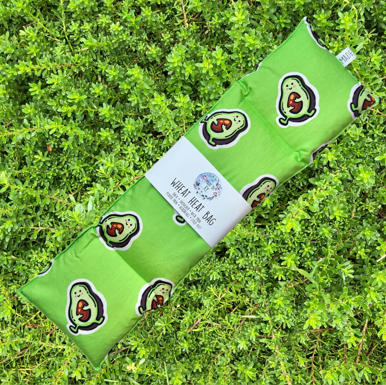 Avocados - Wheat Heat Bag - XL Size