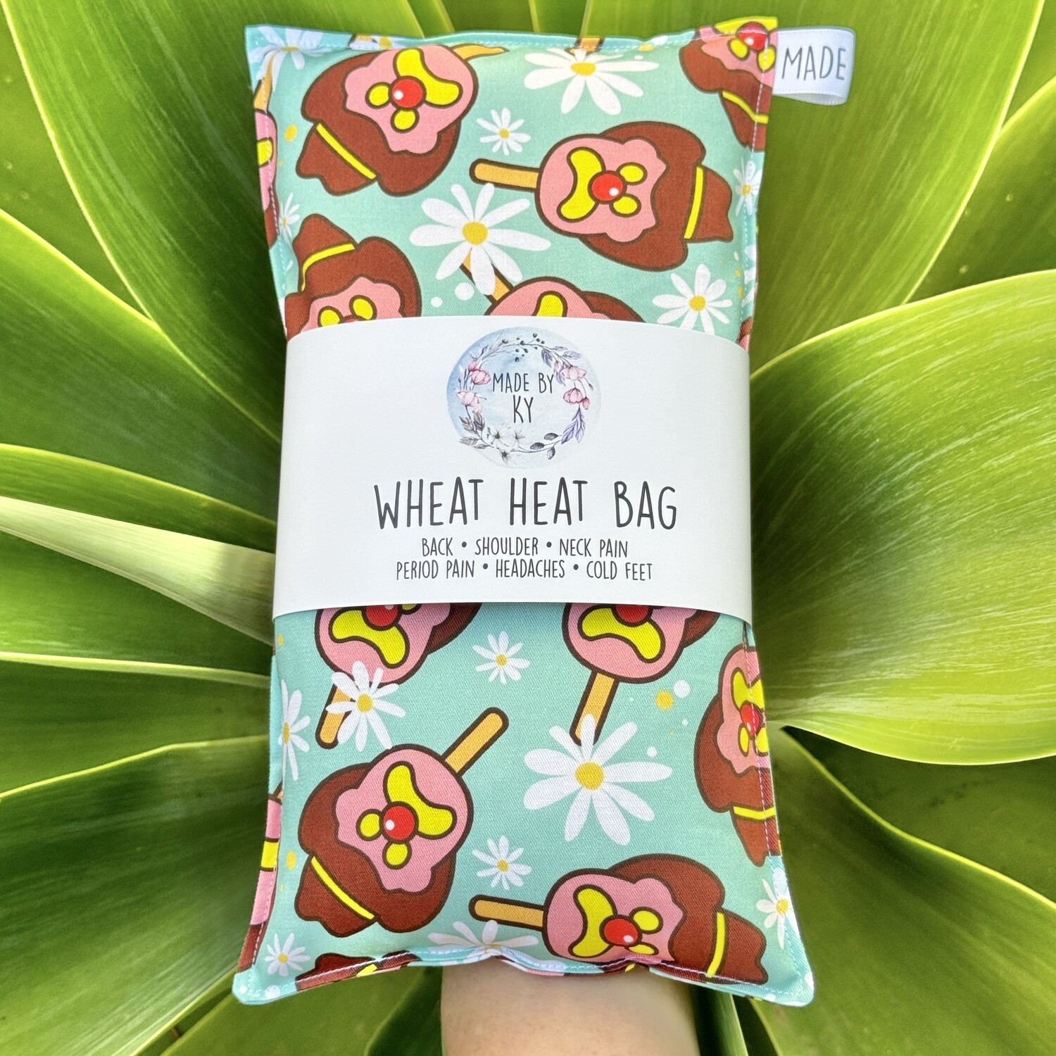 Aussie Bob’s &amp; Daisies - Wheat Heat Bag - Regular Size