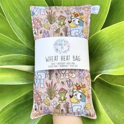 Heelers Forest Fun - Wheat Heat Bag - Regular Size