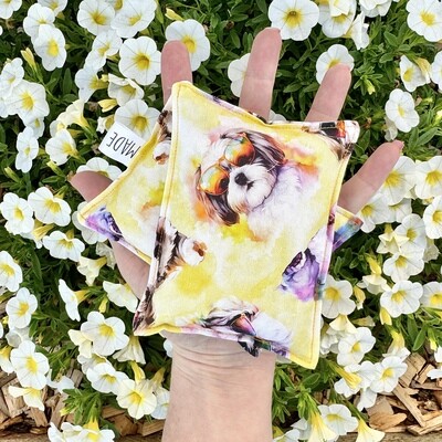 Cheeky Shihtzu’s - Wheat Heat Bag - Tiny Size