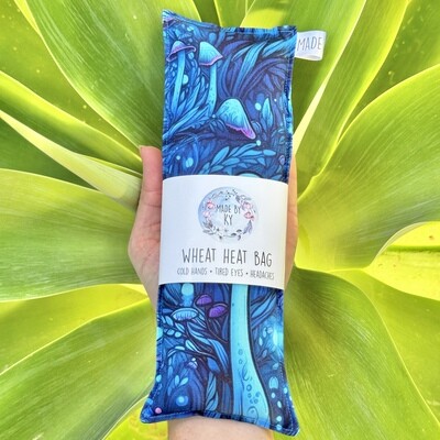 Mushrooms in the Moonlight - Wheat Heat Bag - Mini Size