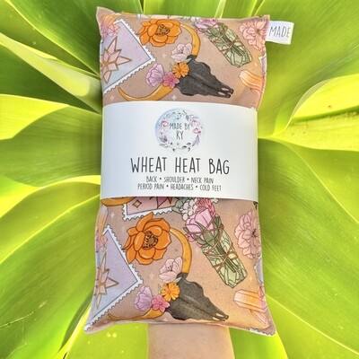 Boho Mystic - Wheat Heat Bag - Regular Size