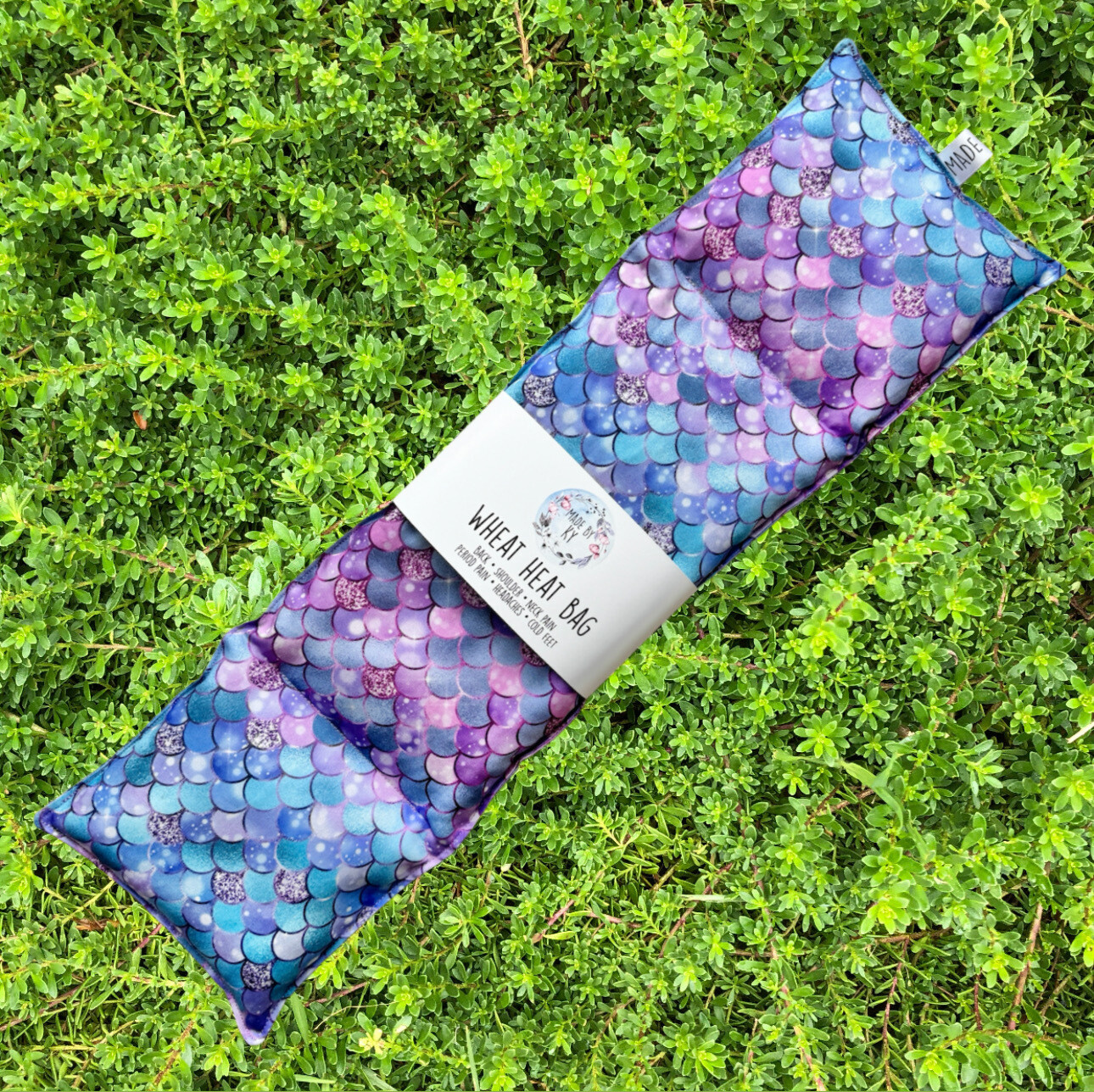 Magical Mermaid Scales - Wheat Heat Bag - XL Size