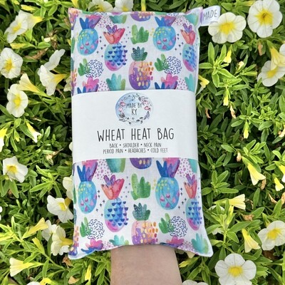 Colourful Pineapples - Wheat Heat Bag - Regular Size