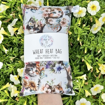 Pretty Kitties - Wheat Heat Bag - Regular Size