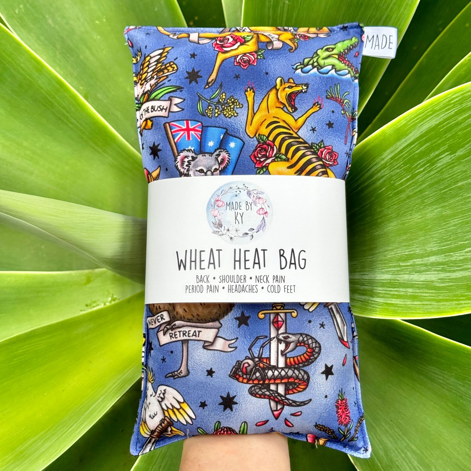 True Blue - Wheat Heat Bag - Regular Size