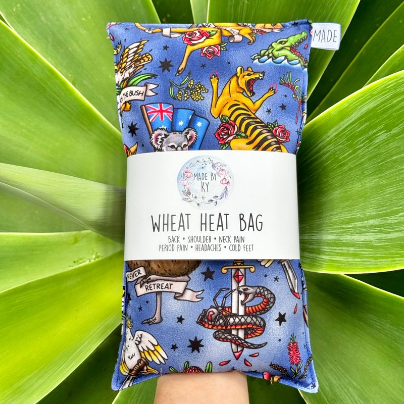 True Blue - Wheat Heat Bag - Regular Size