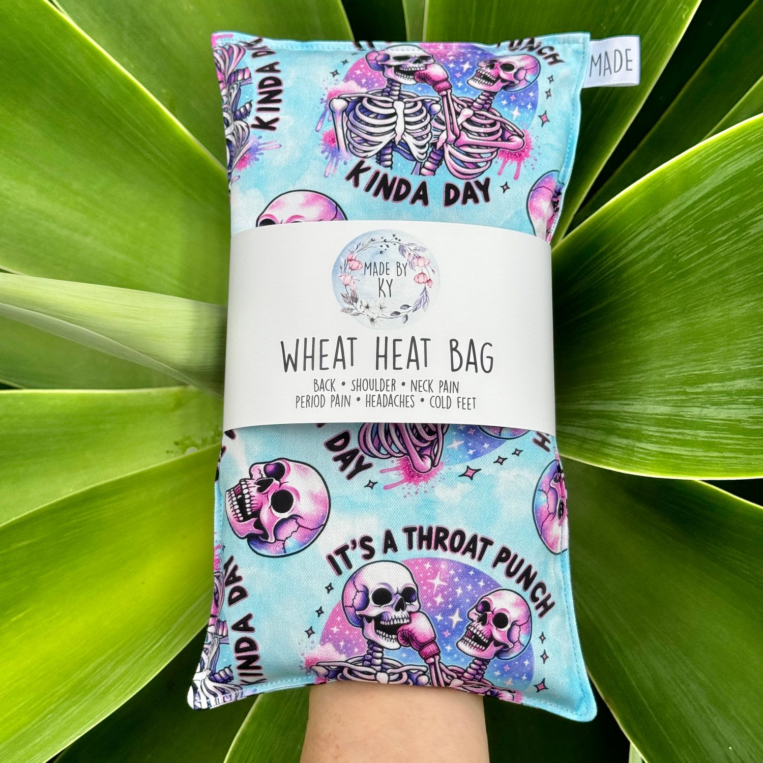 Throat Punch - Wheat Heat Bag - Regular Size