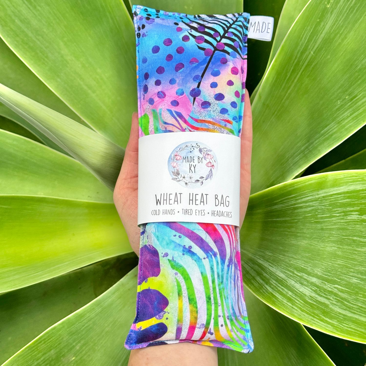 Tropical Neon Animal Prints - Wheat Heat Bag - Mini Size