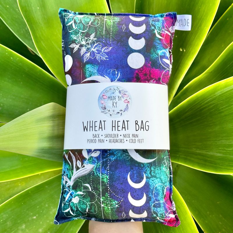 Moon Phase - Wheat Heat Bag - Regular Size