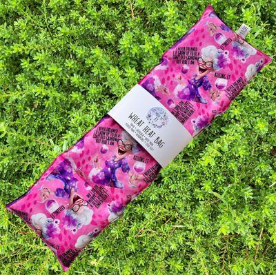Crazy Grandma - Wheat Heat Bag - XL Size