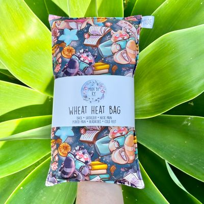 Bookish One More Chapter - Wheat Heat Bag - Regular Size
