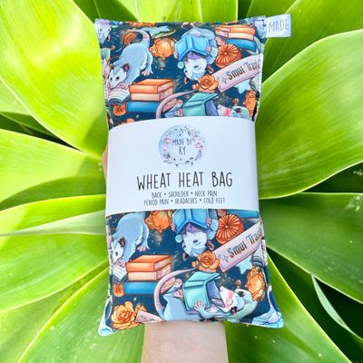 Bookish Smut Trash - Wheat Heat Bag - Regular Size