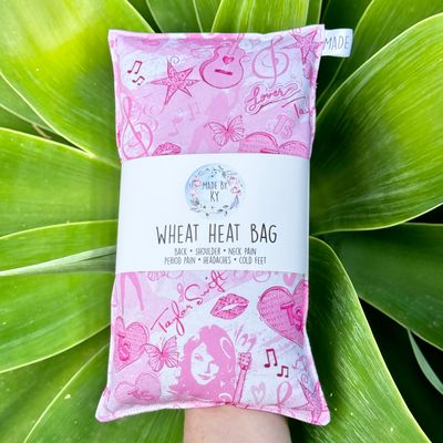 Swiftie Pink - Wheat Heat Bag - Regular Size
