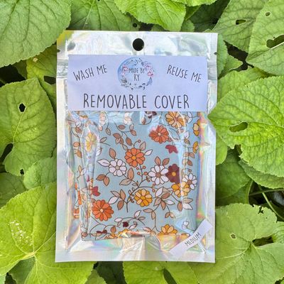 Removable Cover - Delicate Boho Flowers - Regular