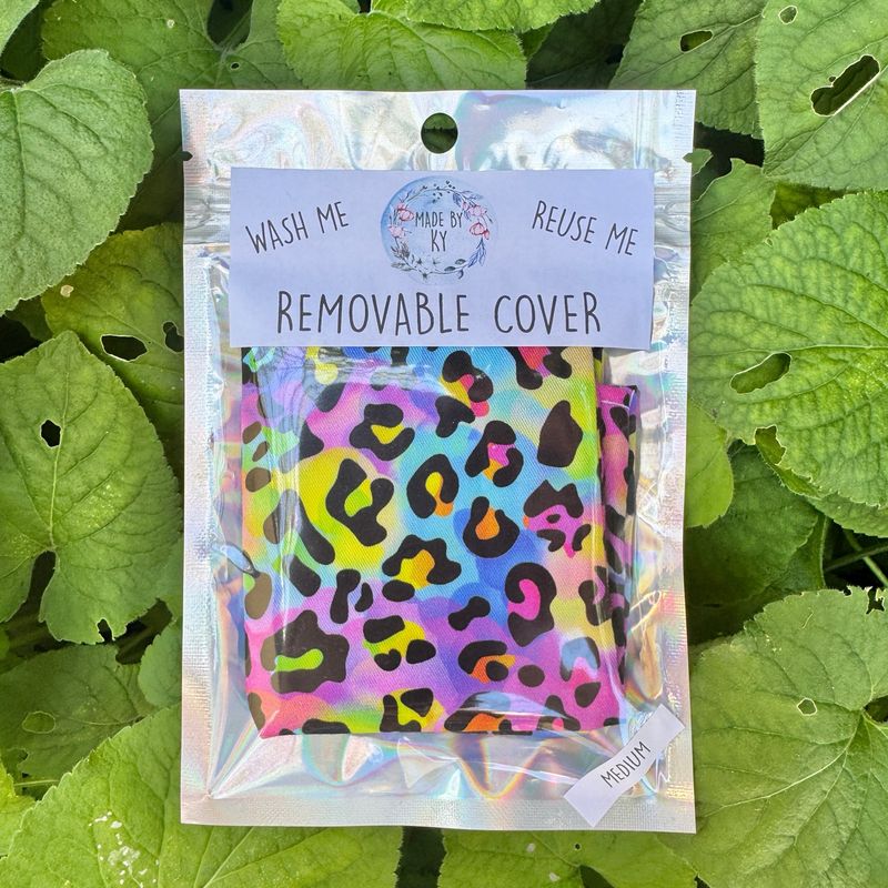 Removable Cover - Rainbow Leopard - Regular