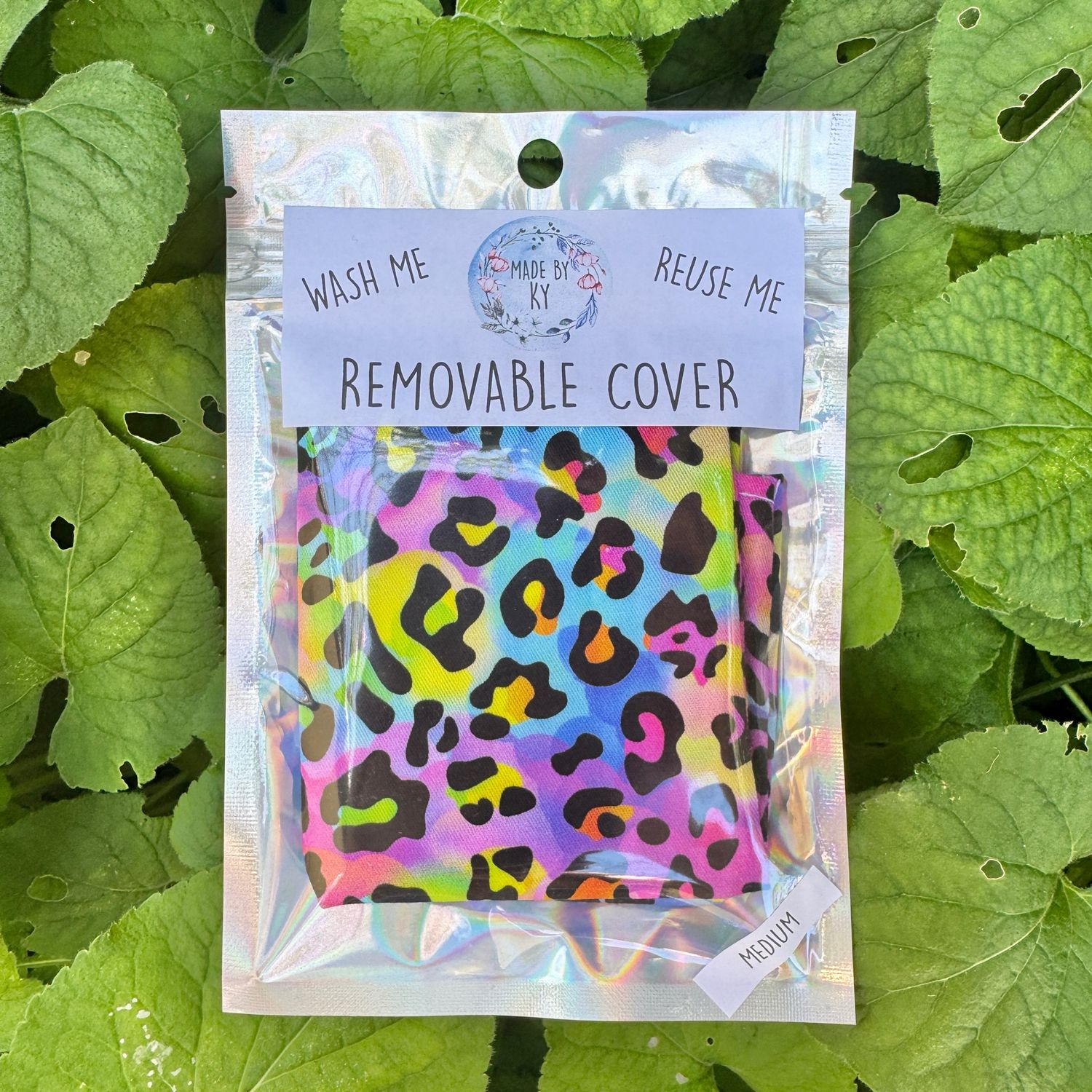 Removable Cover - Rainbow Leopard - Regular