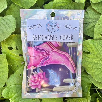 Removable Cover - Pink Cowgirl Boots - XL
