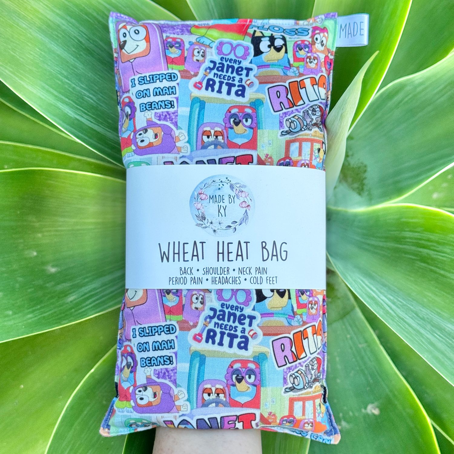 Granny Heelers  - Wheat Heat Bag - Regular Size