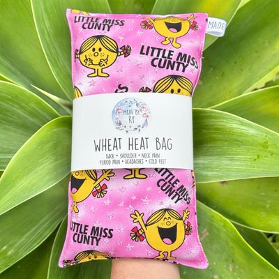 Swears - Little Miss C Pink - Wheat Heat Bag - Regular Size