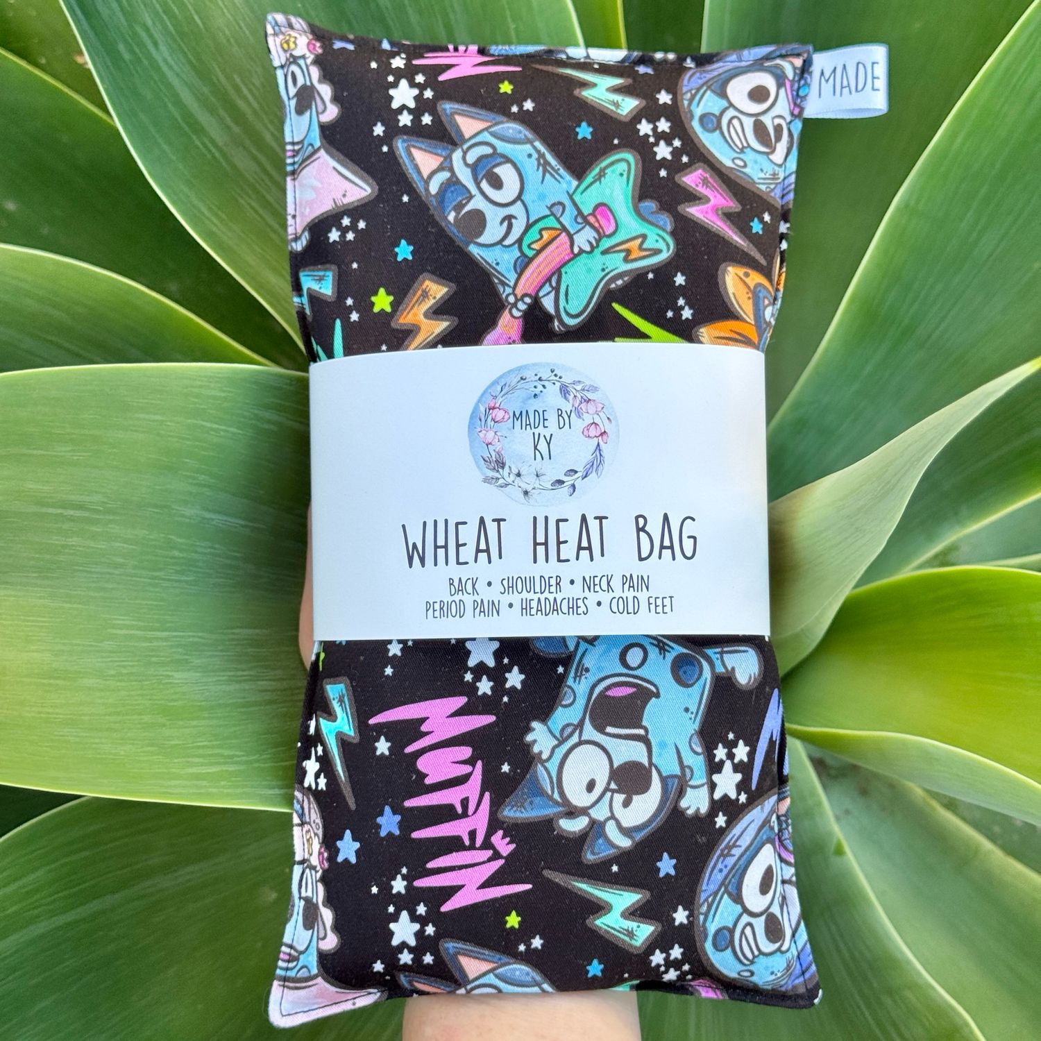 Muffin Heeler - Wheat Heat Bag - Regular Size