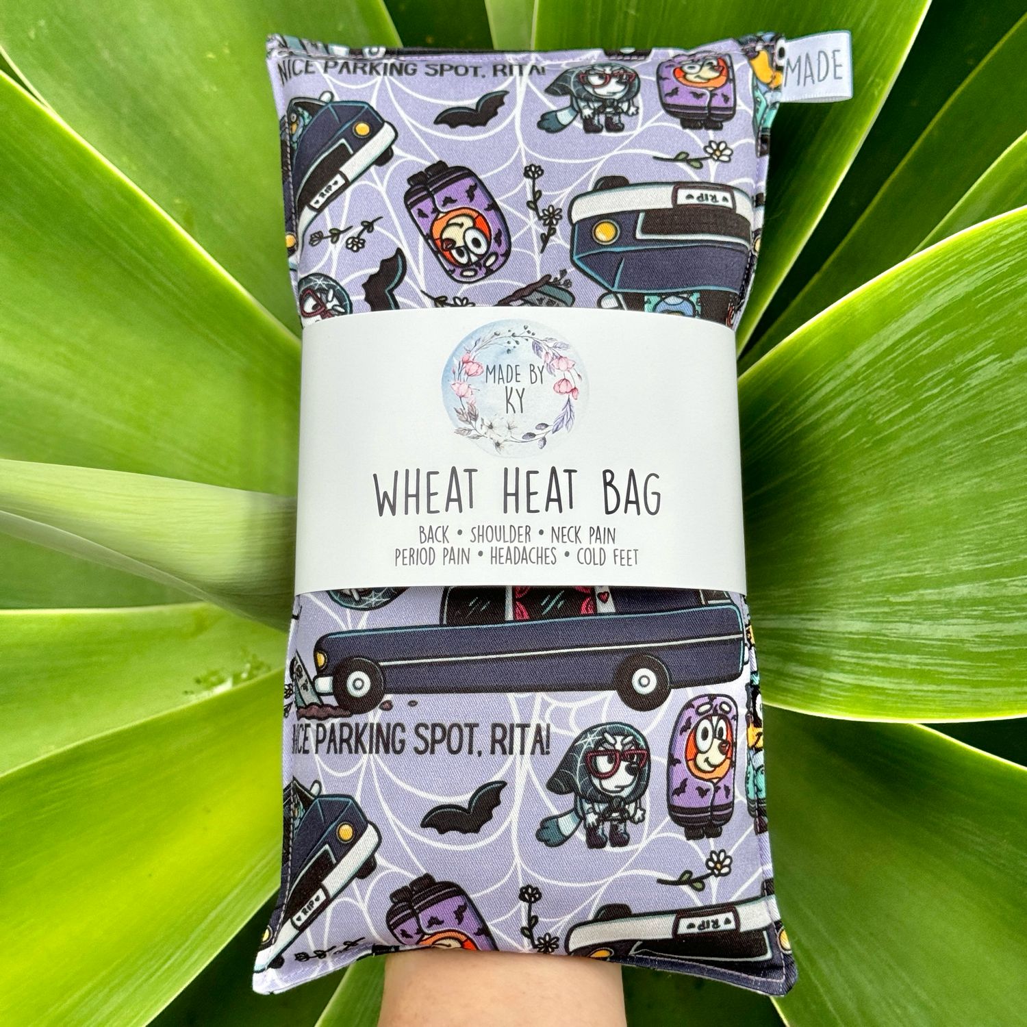 Addams Heelers - Wheat Heat Bag - Regular Size