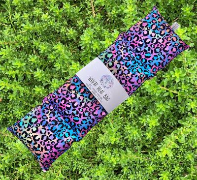 Rainbow Leopard - Wheat Heat Bag - XL Size