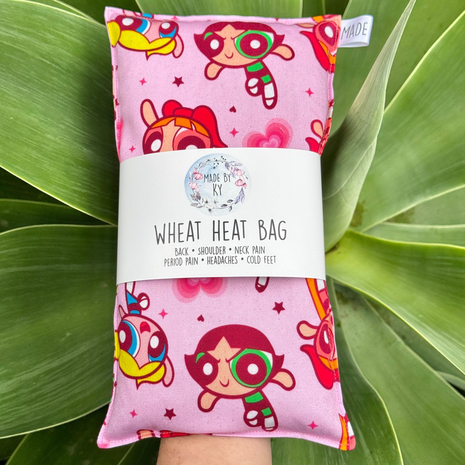 PPG’s Pink  - Wheat Heat Bag - Regular Size