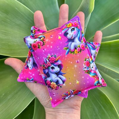 Magical Unicorns - Wheat Heat Bag - Tiny Size
