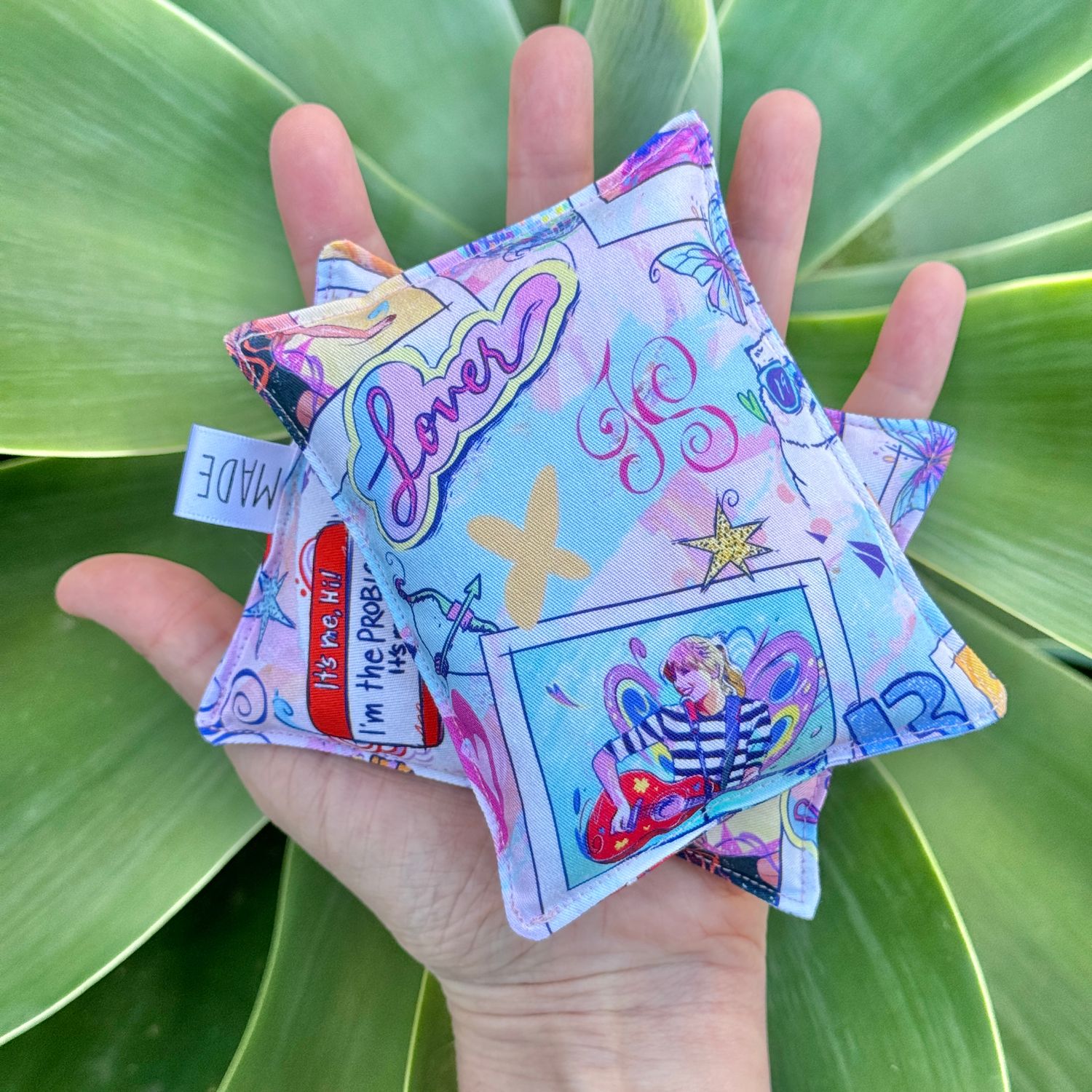 Swiftie Polaroids - Wheat Heat Bag - Tiny Size