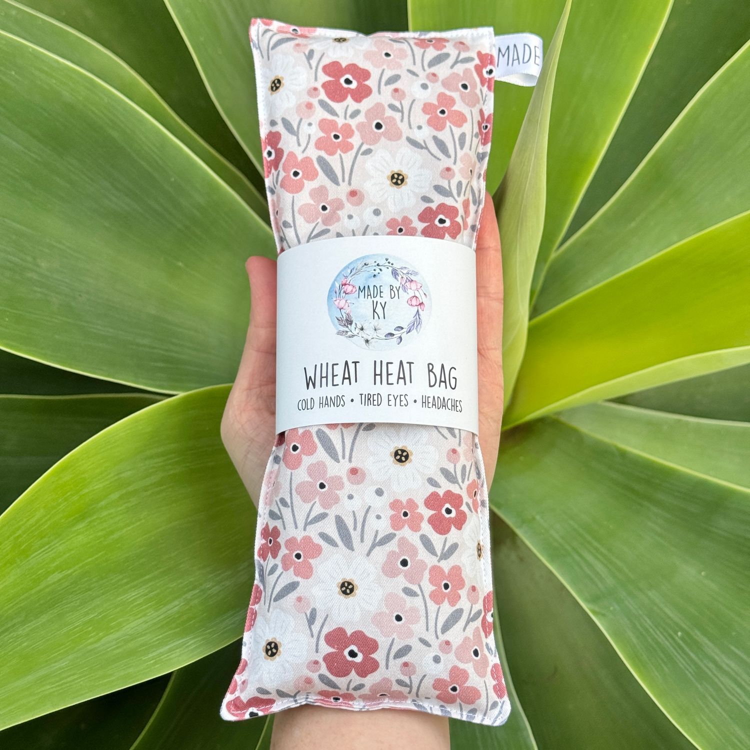 Dusty Flower Fields - Wheat Heat Bag - Mini Size