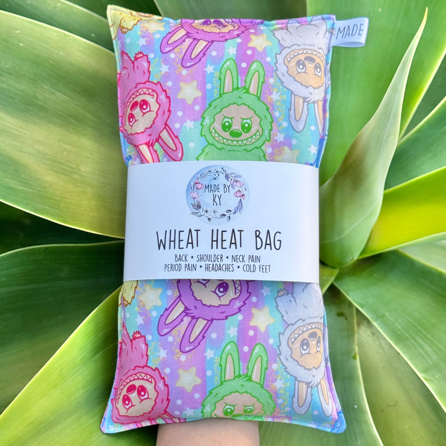 Labubu- Wheat Heat Bag - Regular Size