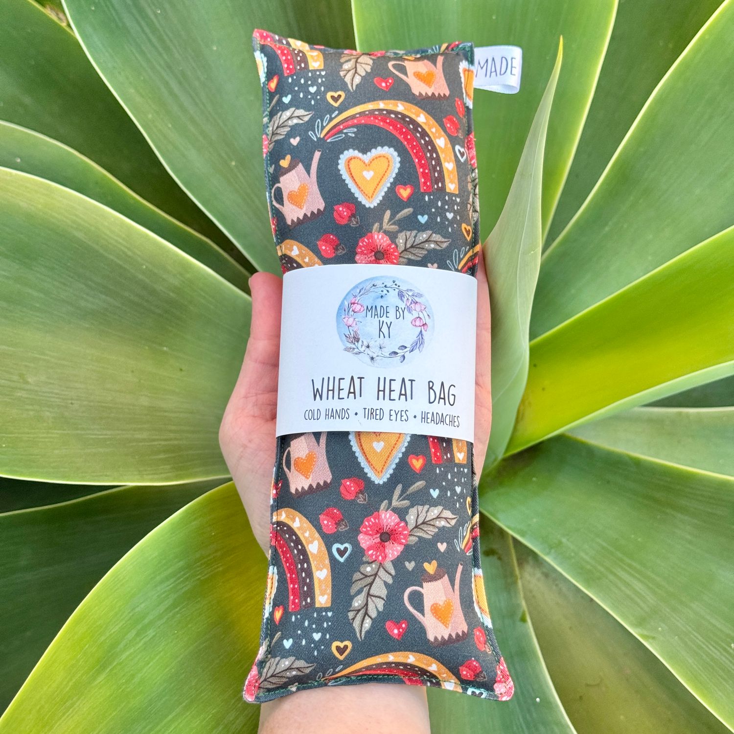 Love Grows Here - Wheat Heat Bag - Mini Size