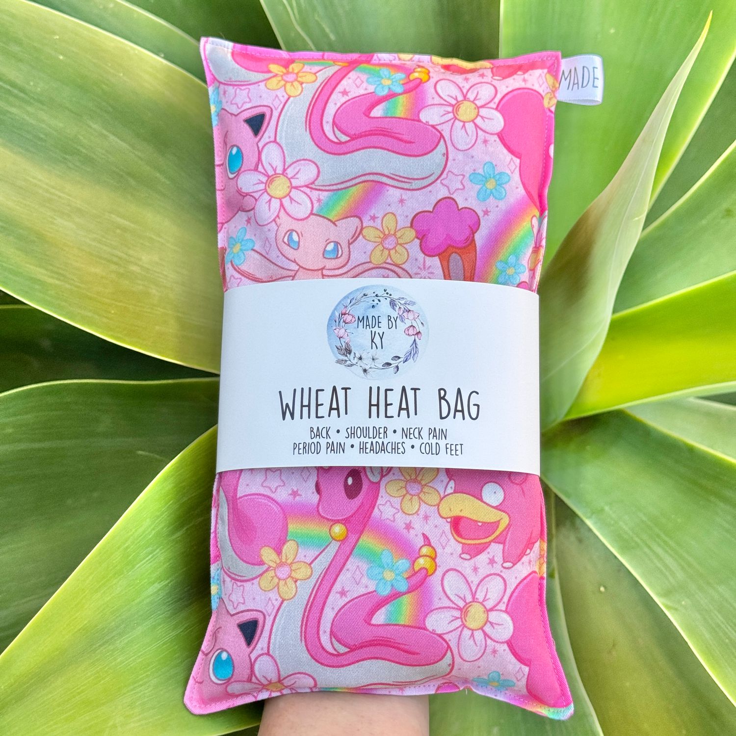 Pink Poke - Wheat Heat Bag - Regular Size