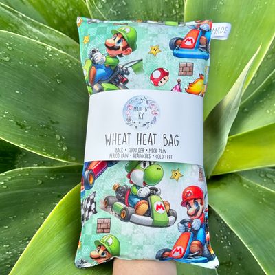 Plumber Go Karts - Wheat Heat Bag - Regular Size